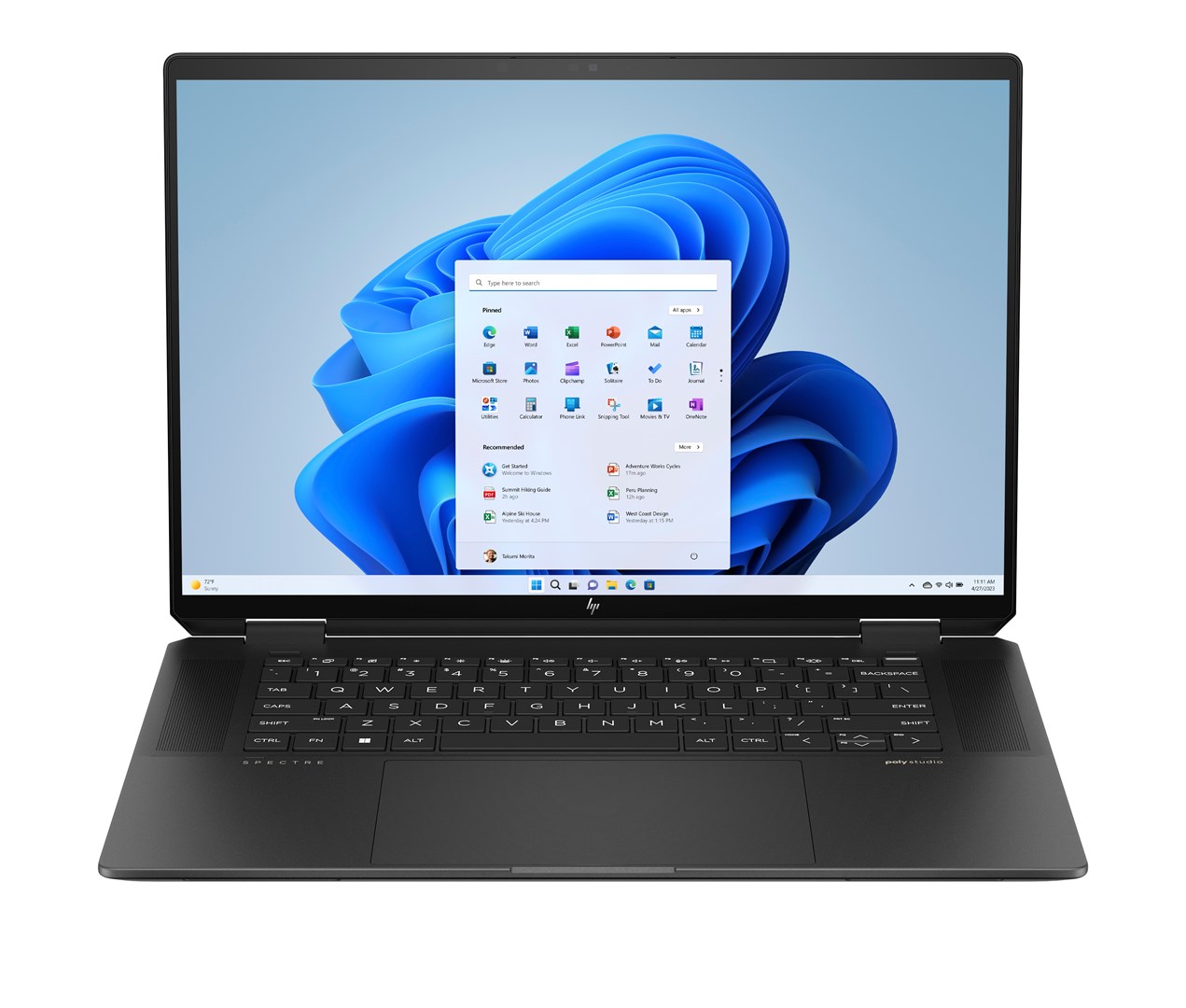 hp spectre x360 16 aa0233nw ultra 7 155h