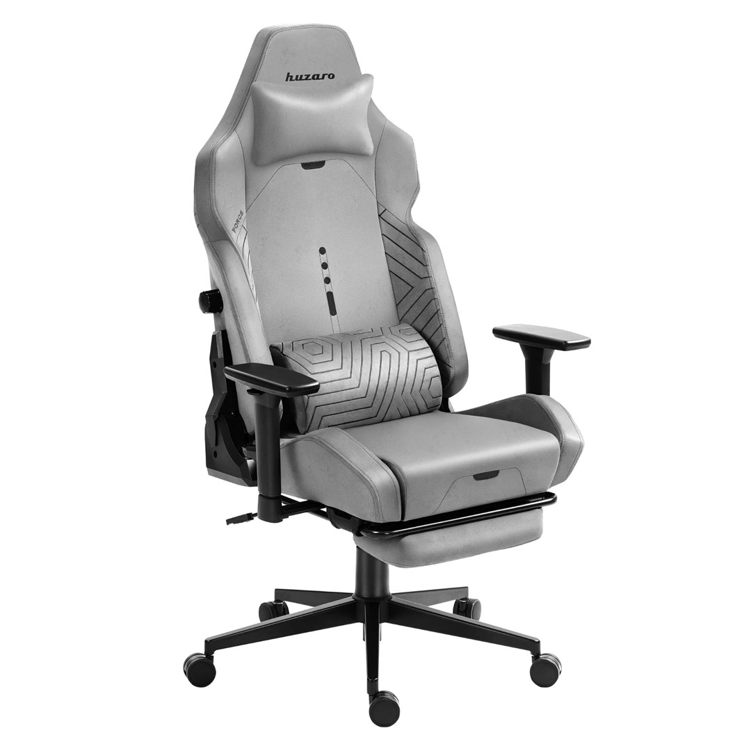 huzaro force 8 1 grey gaming chair