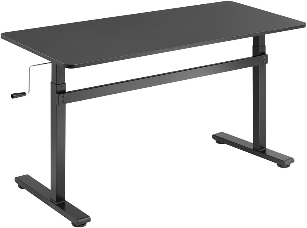 logilink manually adjustable sit stand desk eo0027