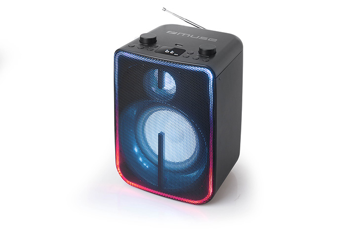 muse bluetooth party box speaker with battery m 1802dj