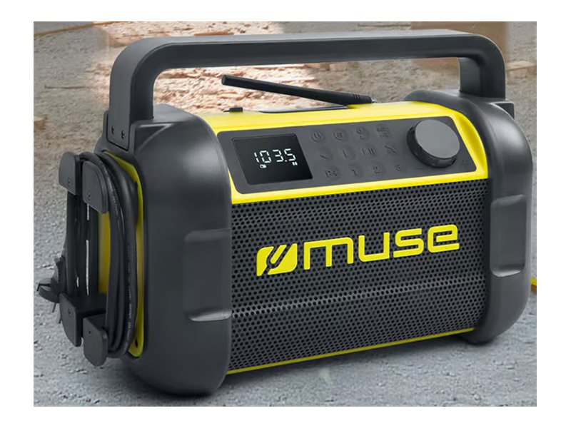 muse m 928 bty jobsite radio speaker