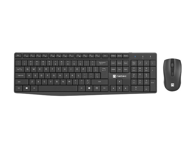 natec keyboard and mouse squid 2in1 bundle