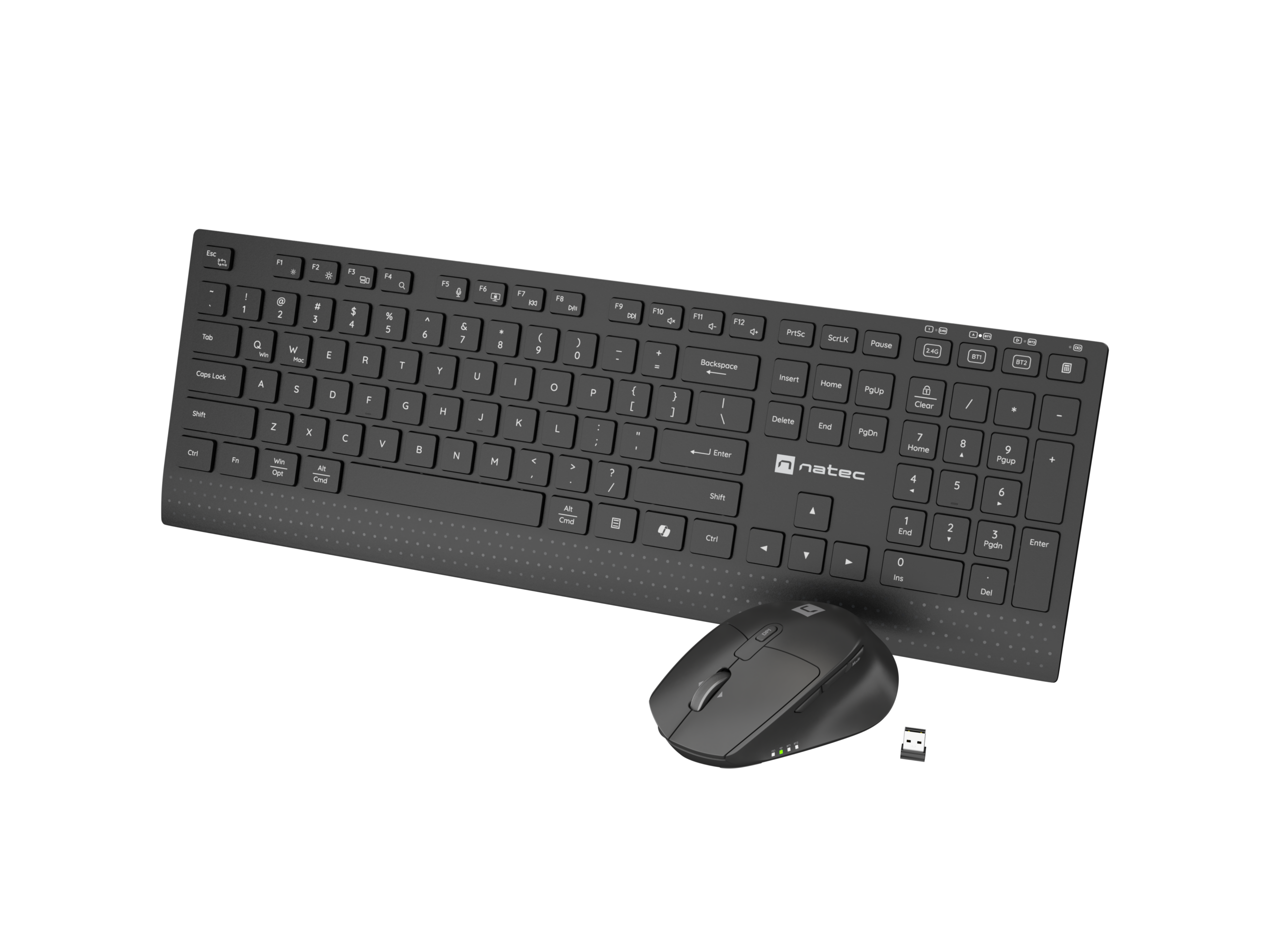 natec keyboard and mouse stringray 2