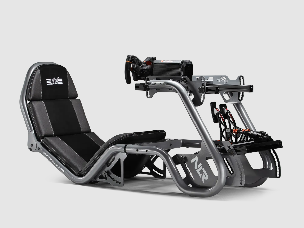next level racing racing simulator cockpit f gt pro formula and gt grey edition 3 1
