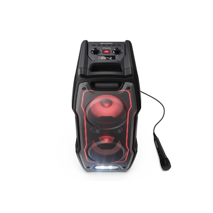 sharp party speaker system with built in battery ps 931 2