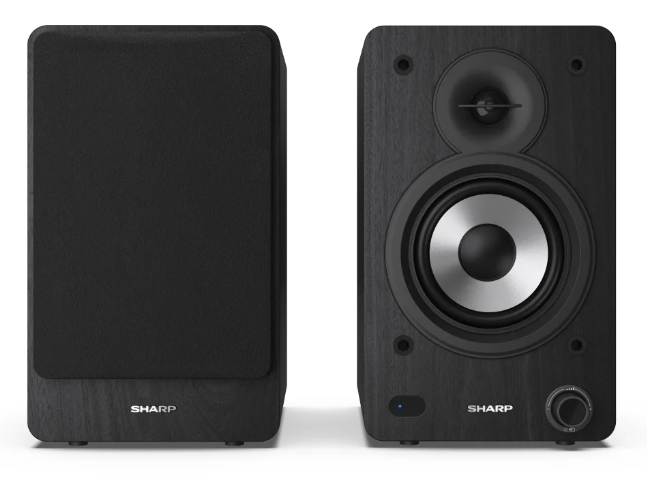 sharp speakers cp ss30bk bookshelf 2
