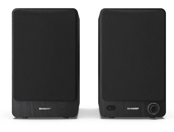 sharp speakers cp ss30bk bookshelf 3