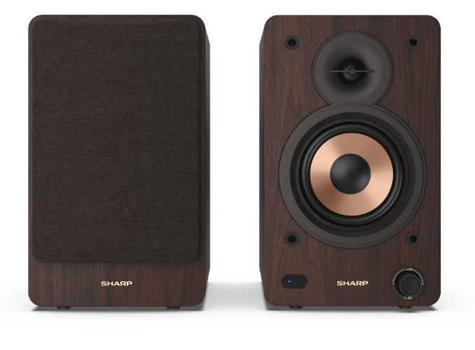 sharp speakers cp ss30br bookshelf 2