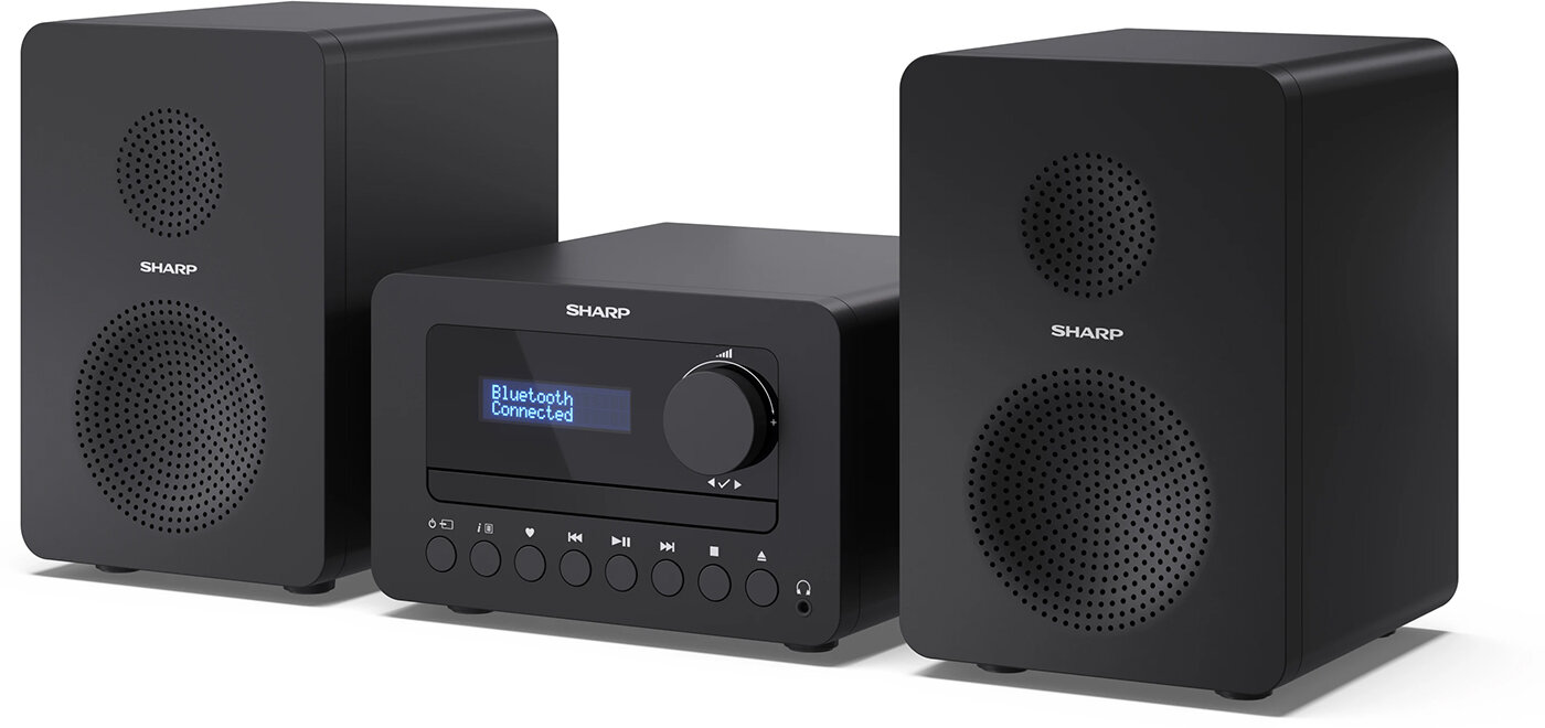 sharp tokyo hi fi micro system 2 0 xl b520dbk