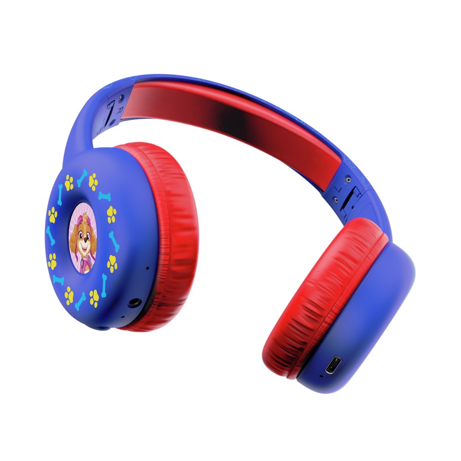 trust nouna wireless paw patrol childrens headphones blue 2