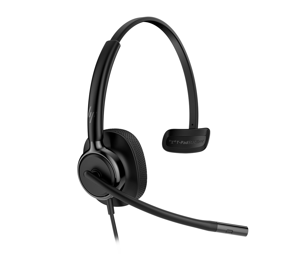 hp poly mission 415 monaural usb wired headset 2
