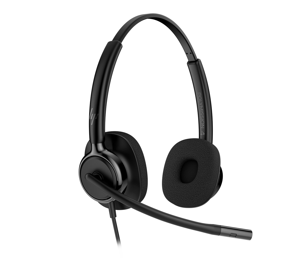 hp poly mission 425 stereo usb wired headset classic 2
