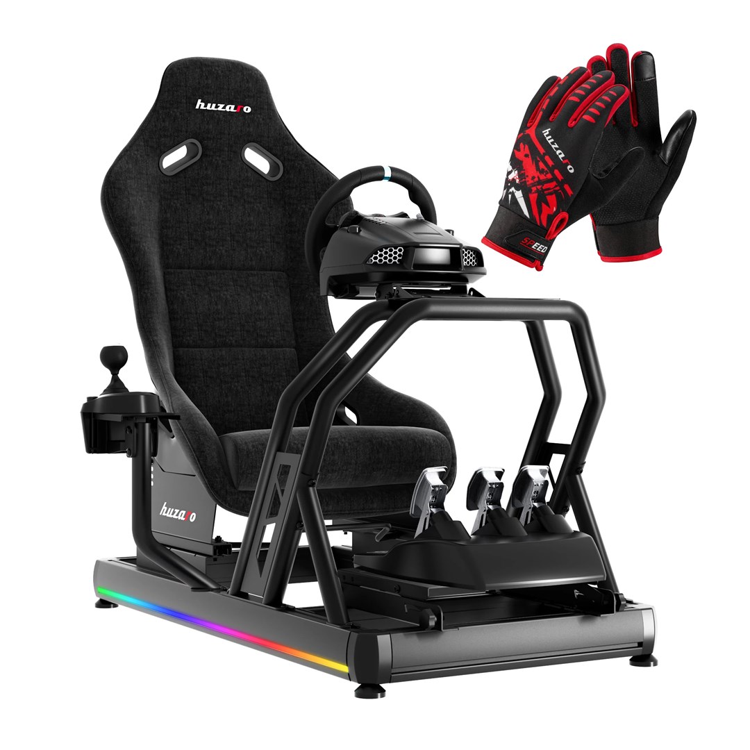 huzaro speed 9 0 sim racing cockpit frame 2