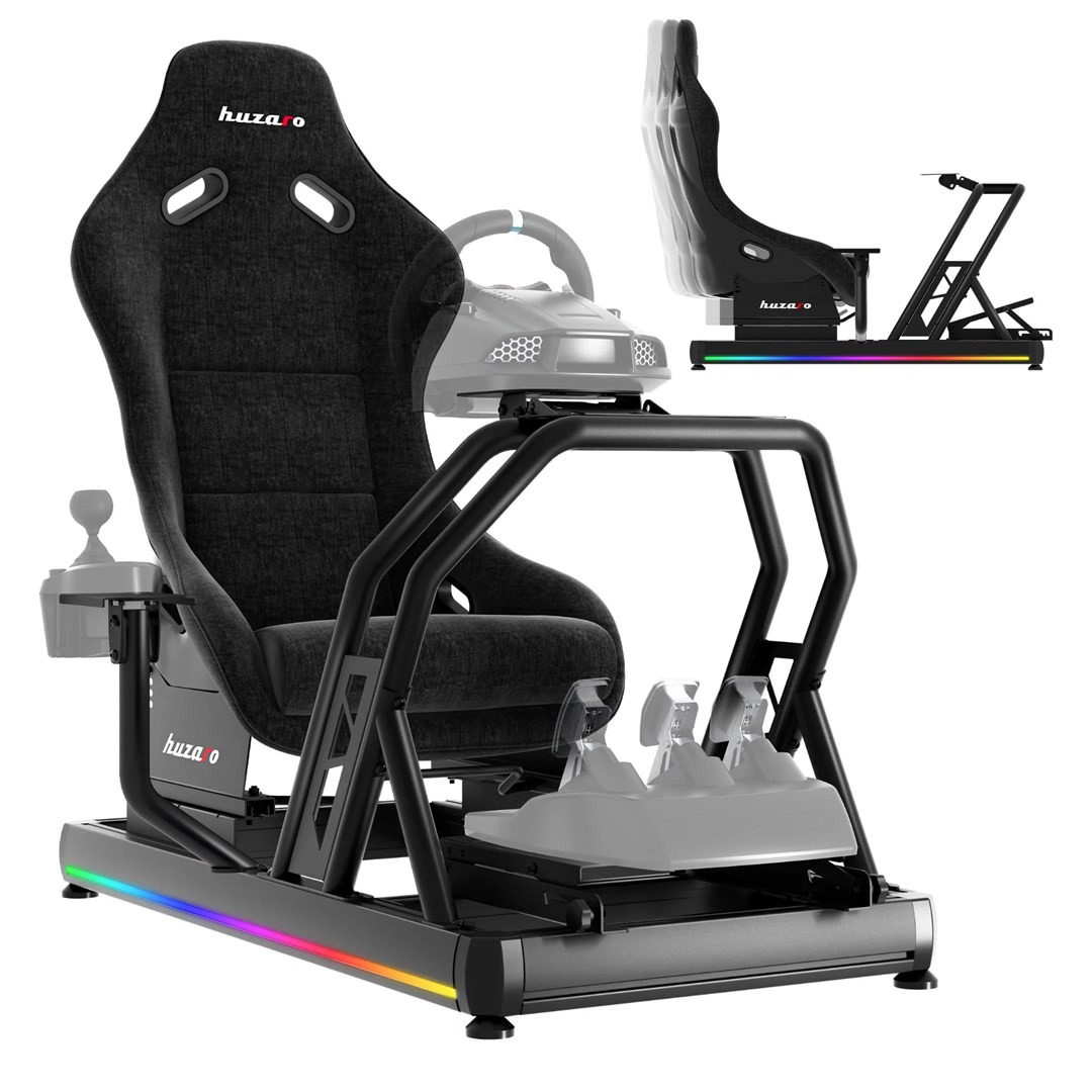 huzaro speed 9 0 sim racing cockpit frame 3