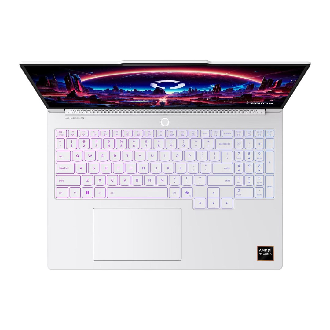 lenovo legion 7 16agp11 ryzen ai 7 450 16 inch wqxga oled 240hz 500 nits lbl glossy 32gb lpddr5x 8533 1tb ssd geforce rtx 5060 8gb 5 0mp camera ir 84wh windows 11 pro glacier white 4