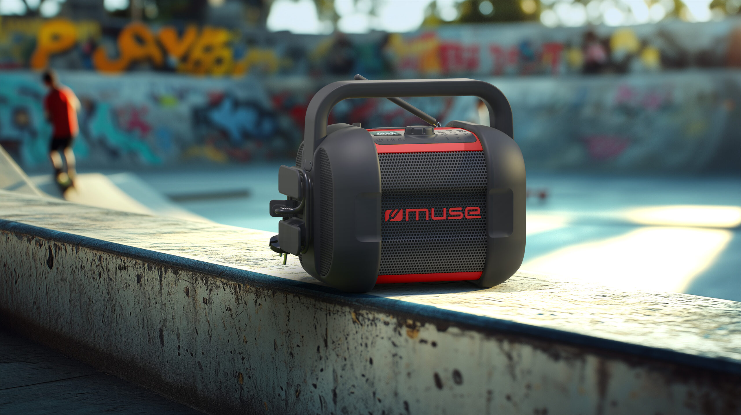 muse jobsite radio m 968 btr 2