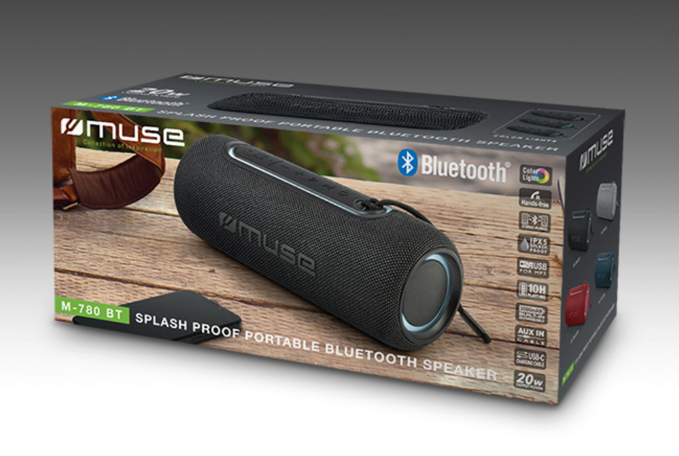 muse m 780 bt speaker splash proof 2