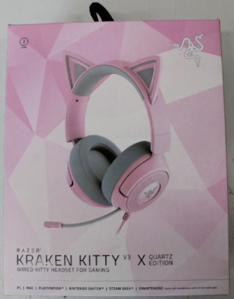 razer gaming headset kraken kitty v3 x