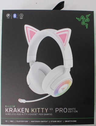 razer headset kraken kitty v3 pro