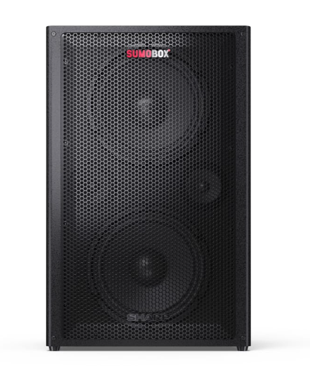 sharp portable speaker sumobox pro cp ls200 high performance 3