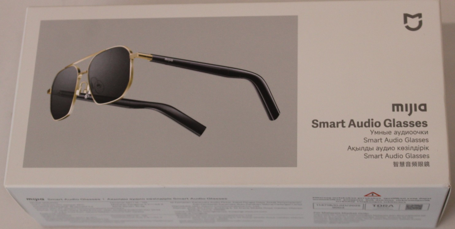 xiaomi smart audio glasses mijia pilot style