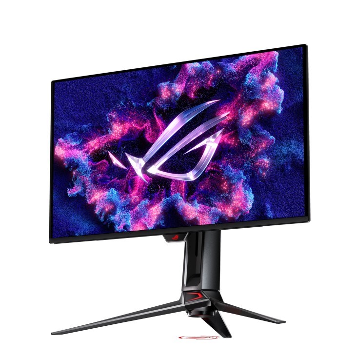 asus rog swift oled pg27ucdm computer monitor 67 3 cm 26 5 3840 x 2160 pixels 4k ultra hd qd oled black 3