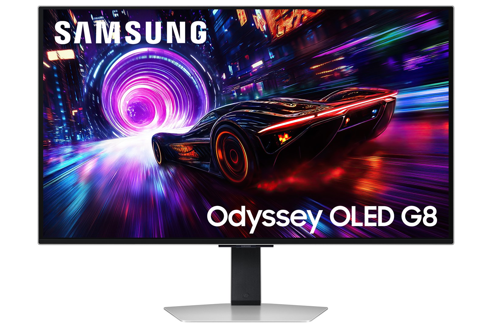 samsung g81sf computer monitor 81 3 cm 32 3840 x 2160 pixels 4k ultra hd oled silver