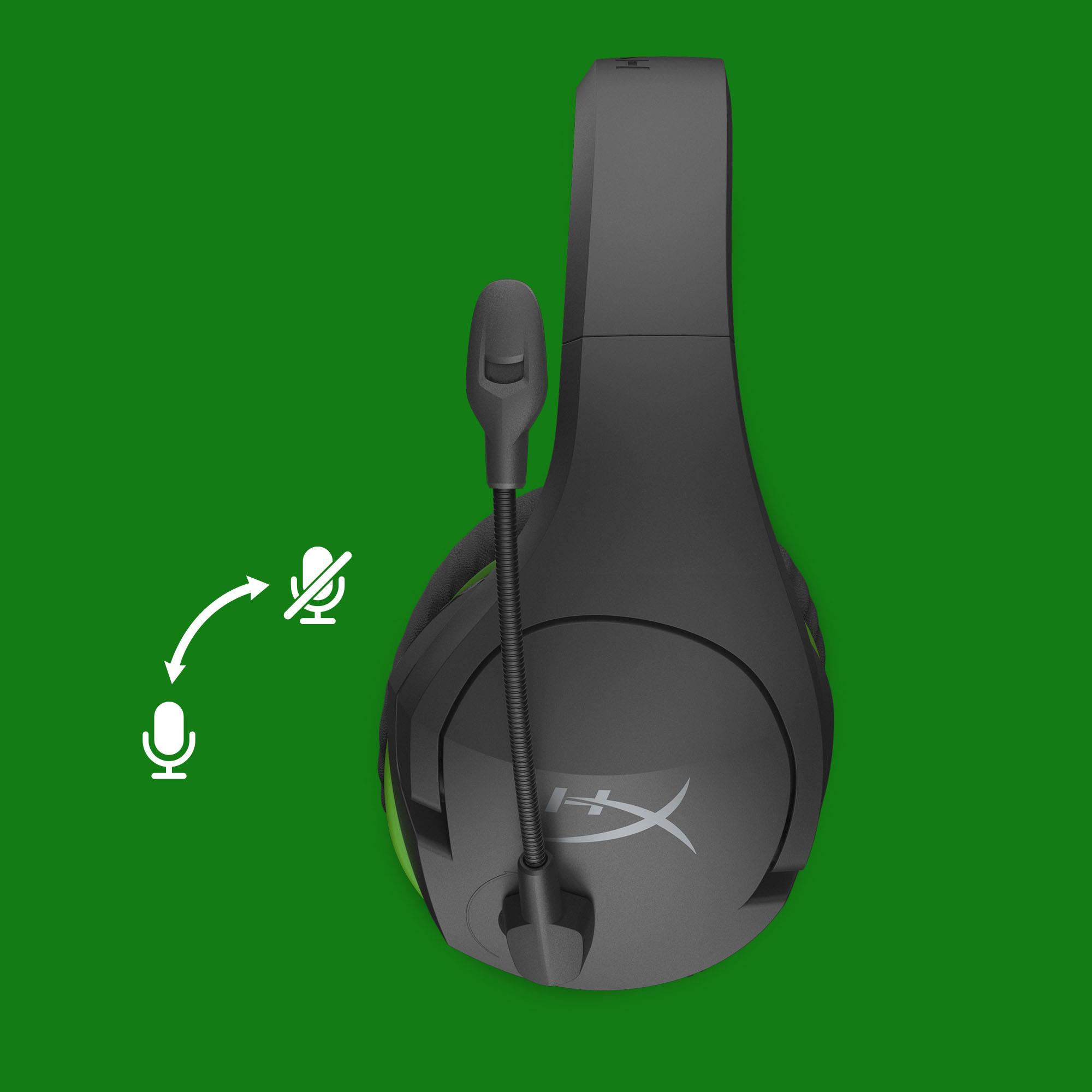 cloudx stinger core wireless gaming headset black green xbox 3